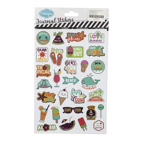 Sticker journal surtido