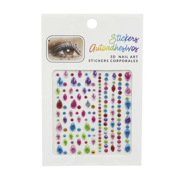 Sticker joyas surtido de colores