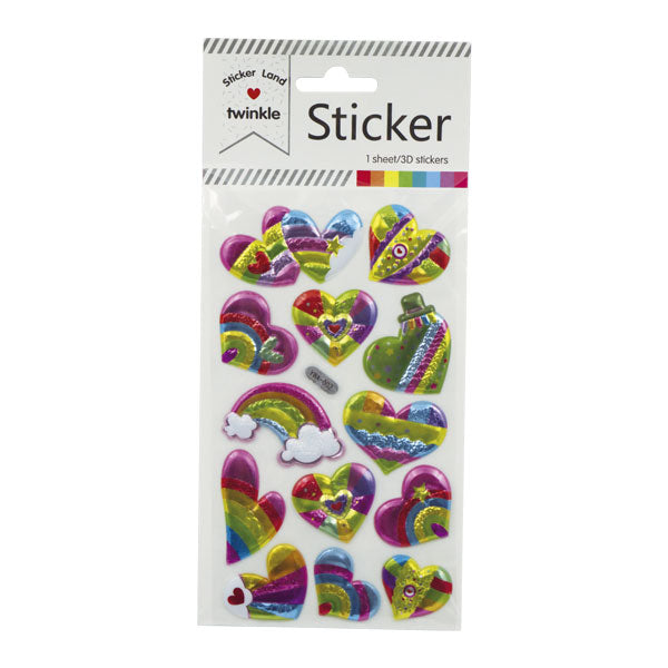 Sticker 3D twinkle surtidos