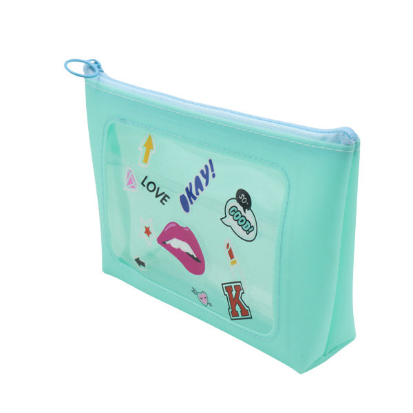 Cartuchera transparente figuras