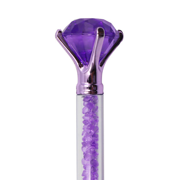 Bolígrafo negro diamante