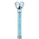 Bolígrafo negro corazón