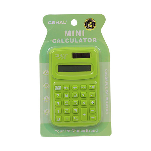 Calculadora mini KC-888 surtida para bolsillo