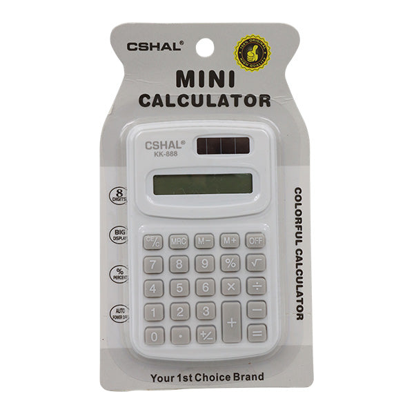 Calculadora mini KC-889 surtida para bolsillo