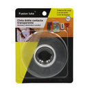 Cinta doble adhesivo  transparente 2cmx3mts