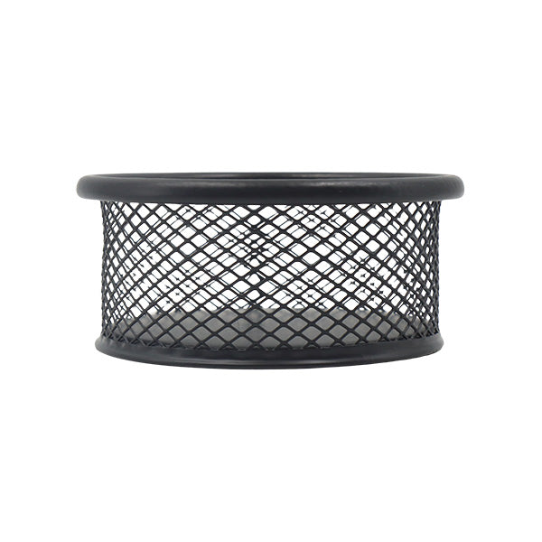 Organizador de clips redondo pequeño malla negra
