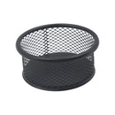 Organizador de clips redondo pequeño malla negra