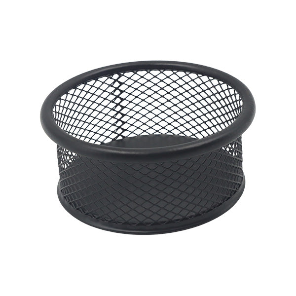 Organizador de clips redondo pequeño malla negra