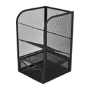 Organizador para escritorio malla negra vertical