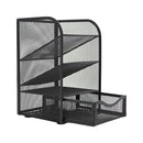 Organizador para escritorio malla negra vertical