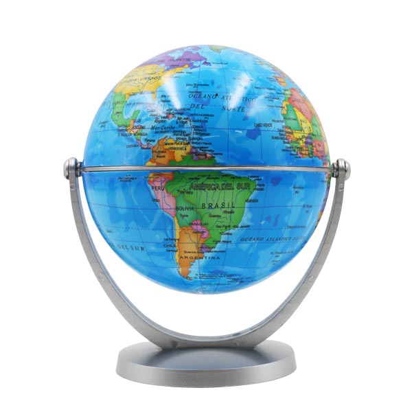 Globo terráqueo PVC 10.6cm