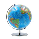 Globo terráqueo PVC con luz USB 20cm