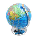 Globo terráqueo PVC con luz USB 20cm