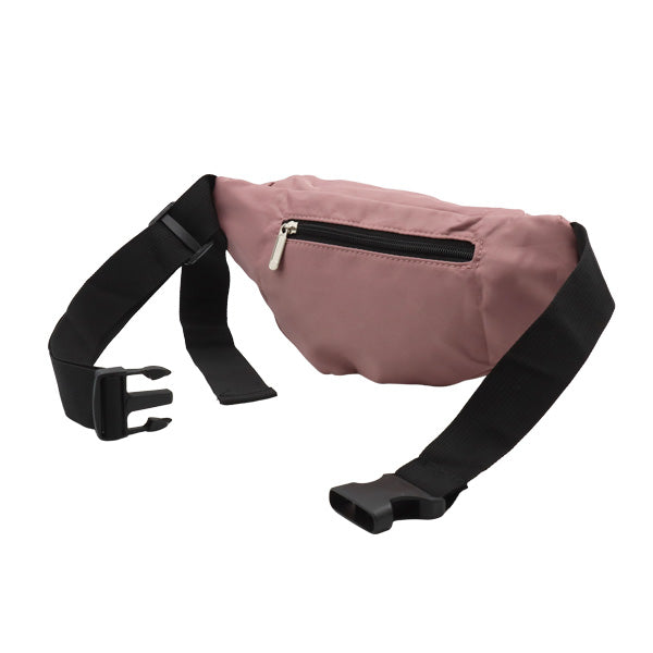 Canguro liso doble zipper 17x6x30cm