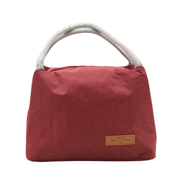 Lonchera colores lisos 27x15x18cm