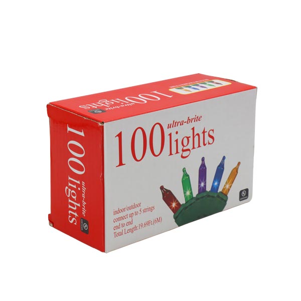 Luz en serie 100 multicolor