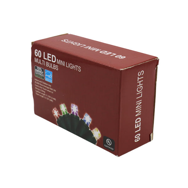 Luz en serie led 60 multicolor