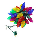 Luz en serie led C9 25 multicolor