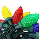 Luz en serie led C9 25 multicolor