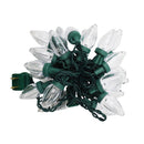 Luz en serie led C7 25 blanca