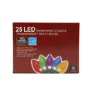 Luz en serie led C7 25 multicolor