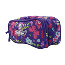 Cartuchera ovalada 23x8x10cm Flores Nana & Yayo