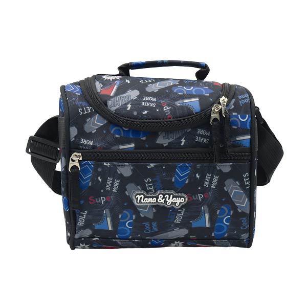 Lonchera 22x16x21cm Patinetas Nana & Yayo