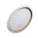 Canva de algodón ovalada 30x40 centímetros