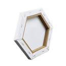 Canva de algodón hexagonal L 20 centímetros