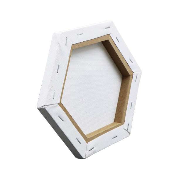 Canva de algodón hexagonal L 20 centímetros