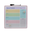 Pizarra magnética calendario semanal 29.2x29.2cm