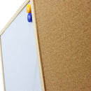 Pizarra magnética con corcho 40X60CM