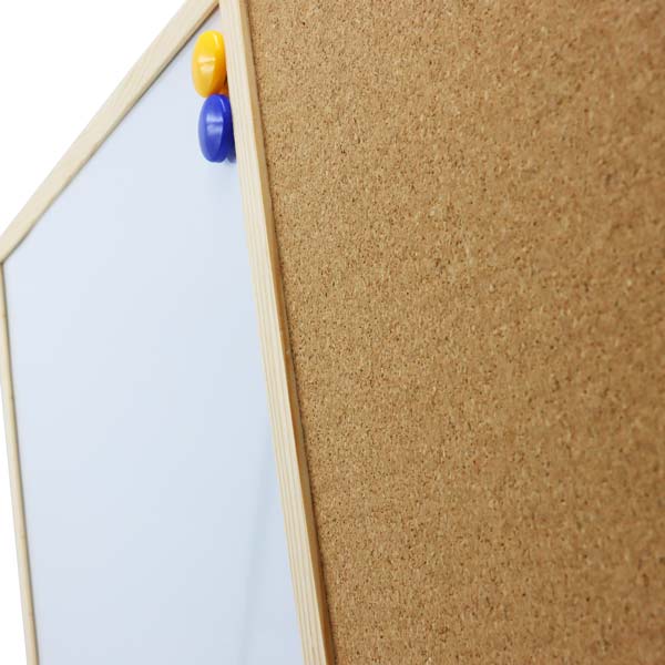 Pizarra magnética con corcho 40X60CM