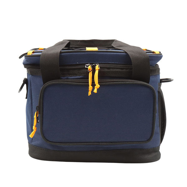 Lonchera Cuadrada Azul/naranja