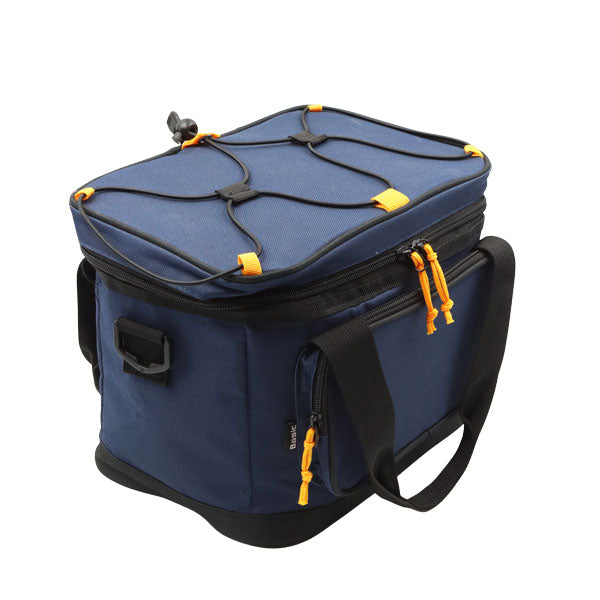 Lonchera Cuadrada Azul/naranja