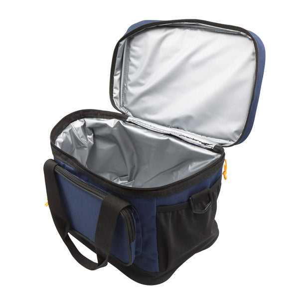 Lonchera Cuadrada Azul/naranja