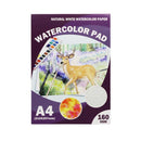 Block acuarela 28 hojas 160 gramos engomado 21x29.7cm