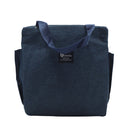 Lonchera cuadrada surtida negra o gris