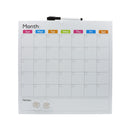 Pizarra magnética calendario mensual 35.5x35.5CM