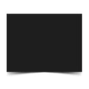 Cartulina satinada pliego 50x57 centímetros color negro Primavera