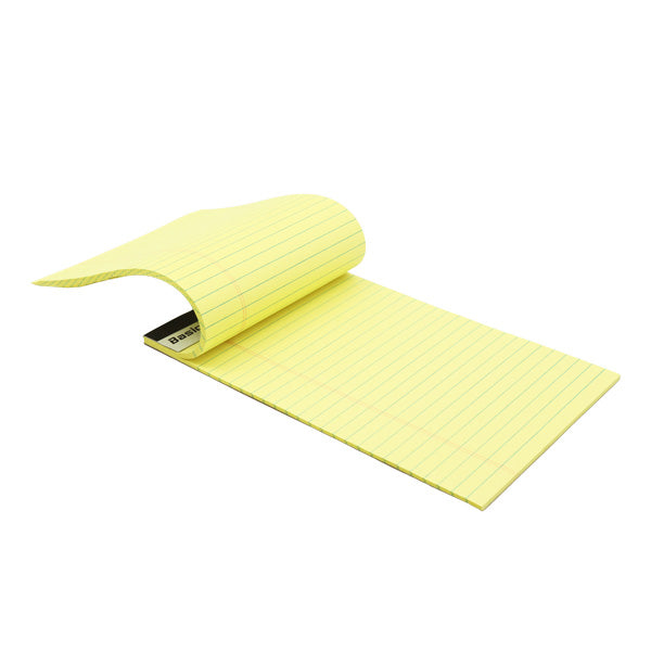 Block apuntes amarillo 5x8" 12 unidades