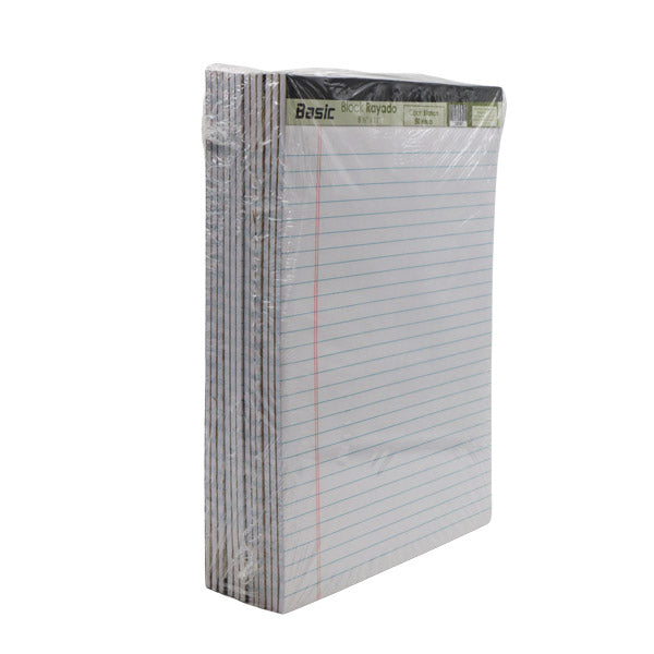 Block apuntes blanco carta 12 unidades