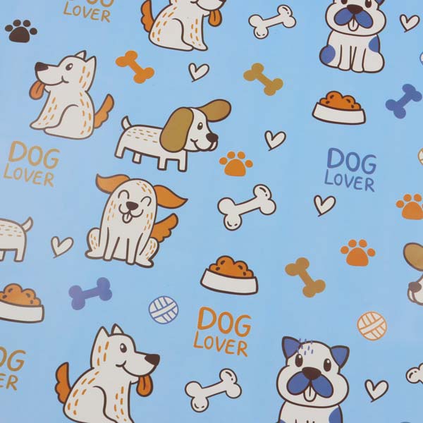 Papel regalo perros