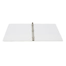 Portafolio 3 aros 1/2" color blanco Basic