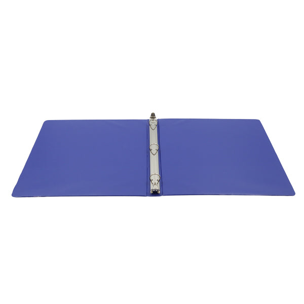 Portafolio 3 aros 1/2" color azul Basic