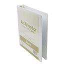 Portafolio 3 aros 1 1/2" color blanco Basic