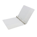 Portafolio 3 aros 1 1/2" color blanco Basic