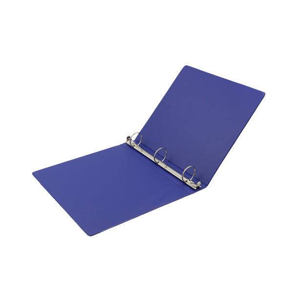 Portafolio 3 aros 1 1/2" color azul Basic