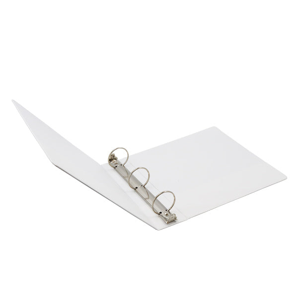 Portafolio 3 aros 2" color blanco Basic