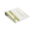 Portafolio 3 aros 3" color blanco Basic